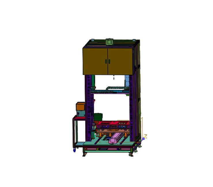 大型工件四轴打螺丝机