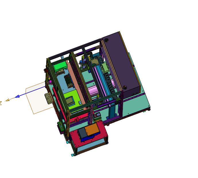 大型工件四轴打螺丝机