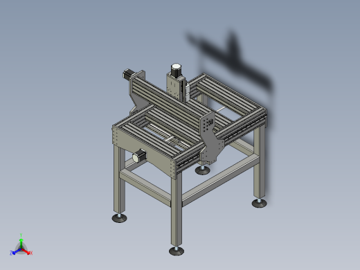 A0003062-数控铣床正等轴测缩略图