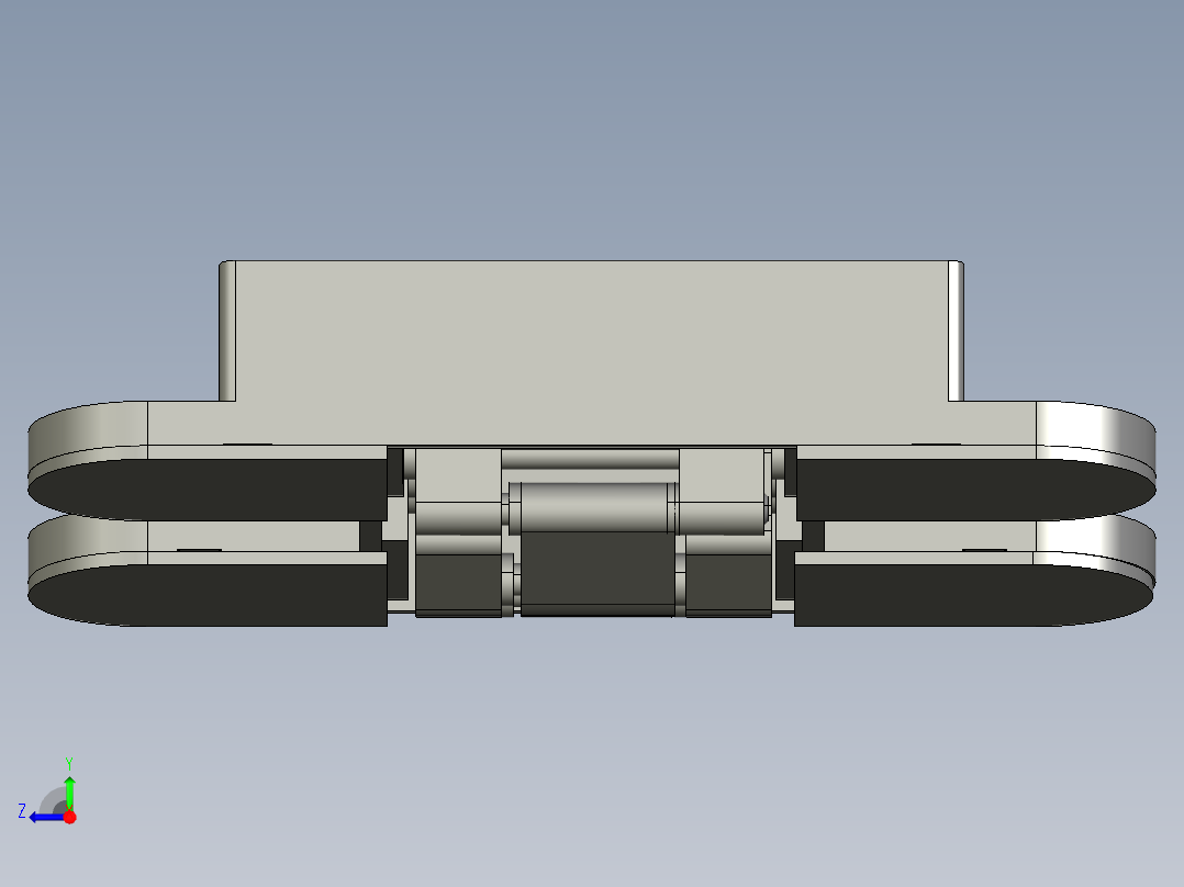 铰链合页集中右视图