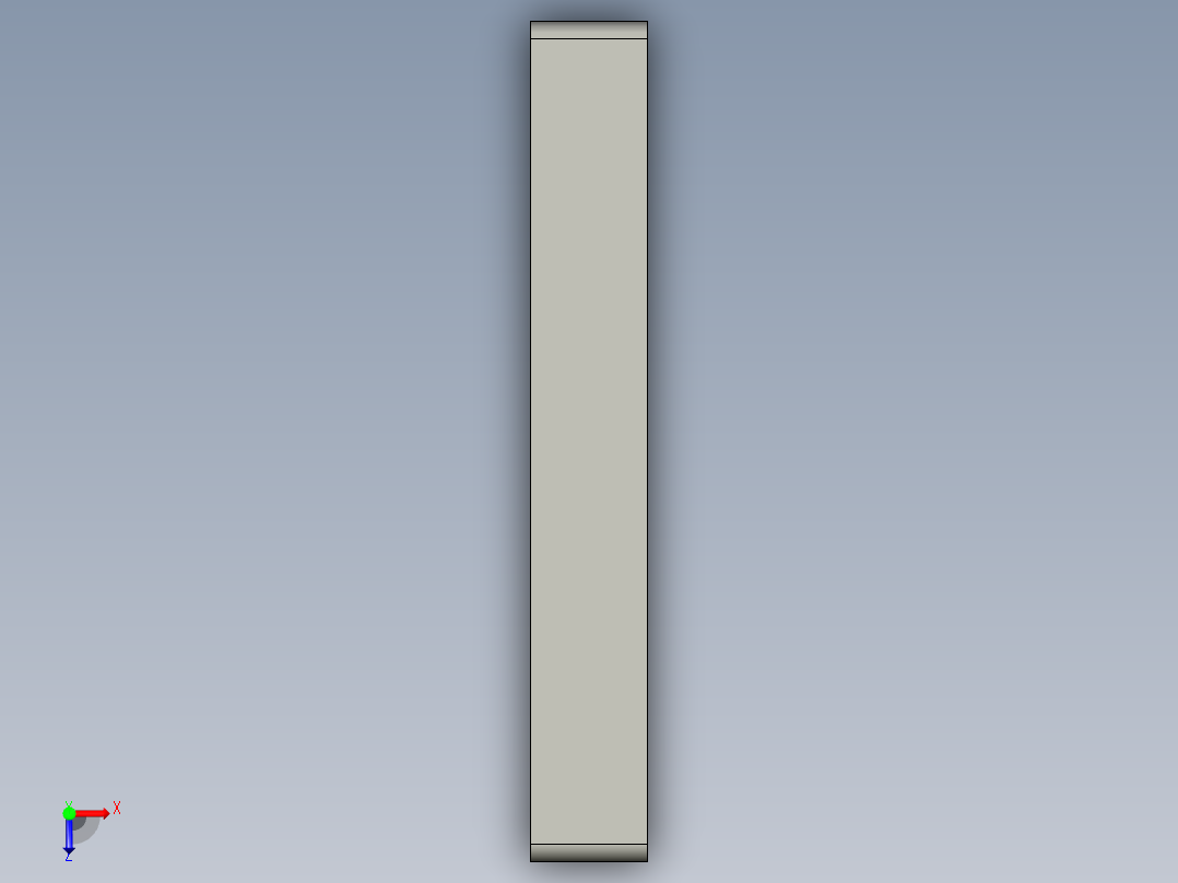 支缸支架F-SC100FA俯视图