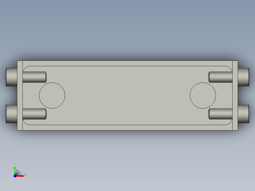 防坠平衡器前视图