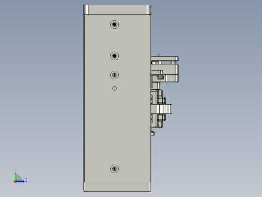 上方测试模组左视缩略图