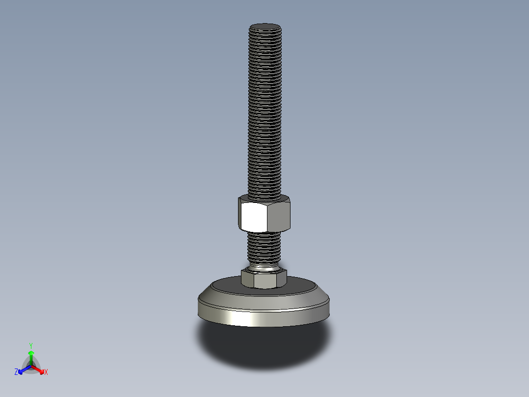 M20-150调整脚主视图