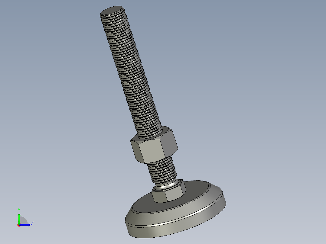 M20-150调整脚左视图