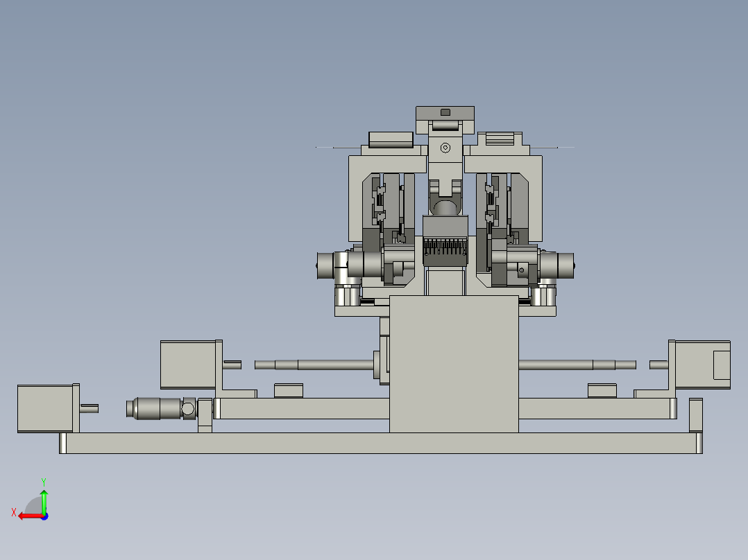 光纤微型连接器的机械设计和制造后视图