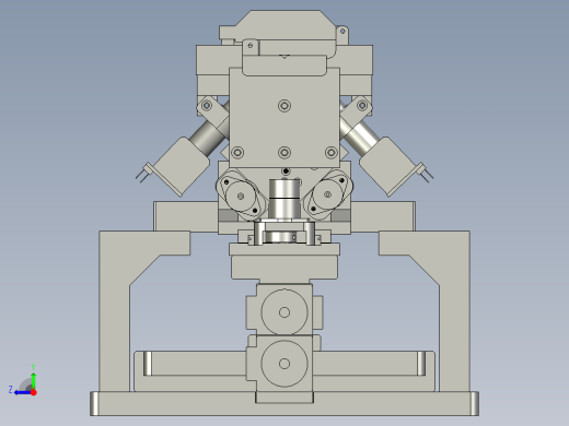 光纤微型连接器的机械设计和制造右视缩略图
