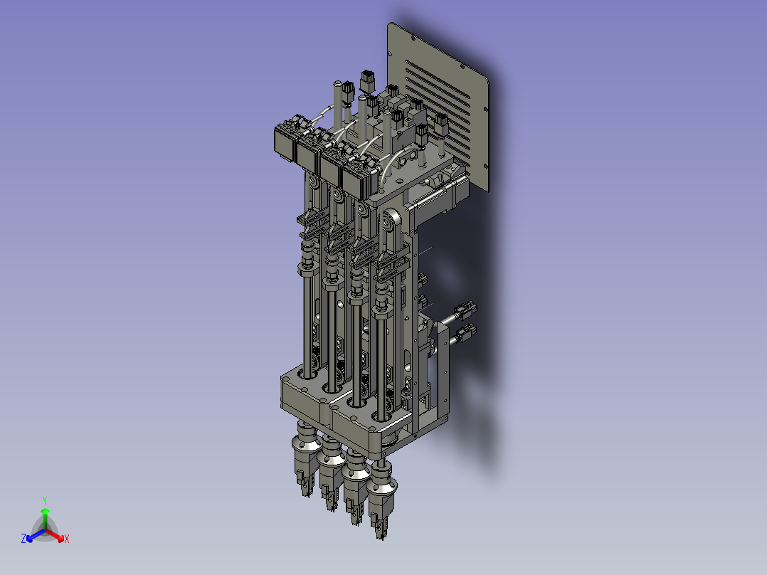 平台试插件机主视图