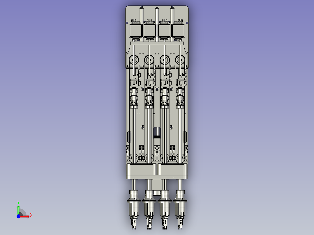 平台试插件机前视图