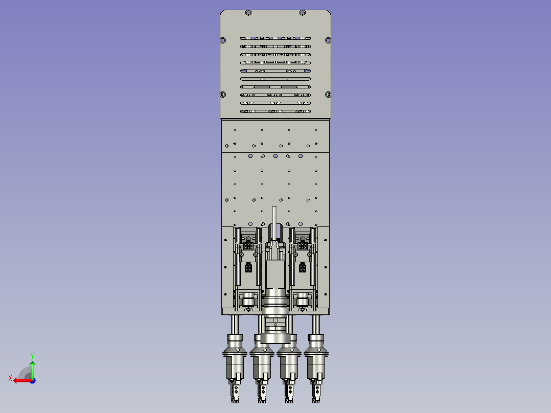 平台试插件机后视图