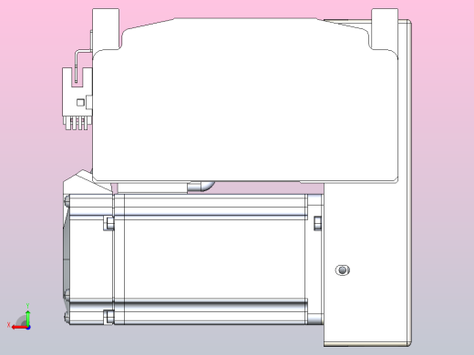 皮带直线轴半封闭可选导轨TPA-HNB-140D-120-L2600-LP-C-P40-N3后视缩略图