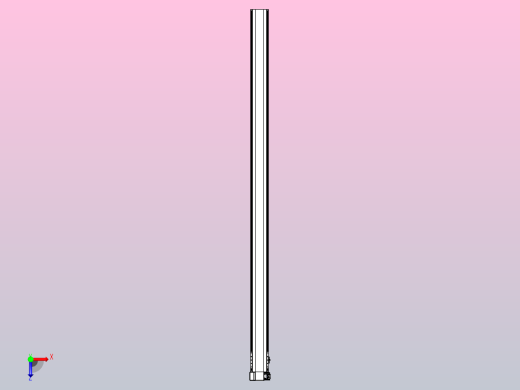 皮带直线轴半封闭可选导轨TPA-HNB-140D-120-L2600-LP-C-P40-N3俯视缩略图