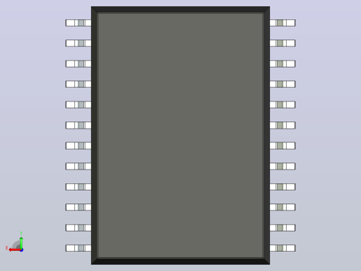 106x SOIC 封装（小外形集成电路）SOIC127P1420X350-24N后视缩略图