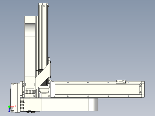 XYGT320-A1-400-250-M-C-0001负载5-8KG XY丝杆模组 内嵌式 XYGT320-A1 替换东佑达TOYO直线滑台模组俯视缩略图