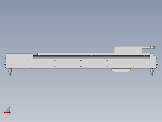 托盘抽拉机构后视缩略图