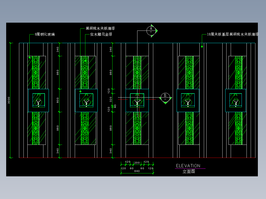 建筑图库工装四-FH04301A