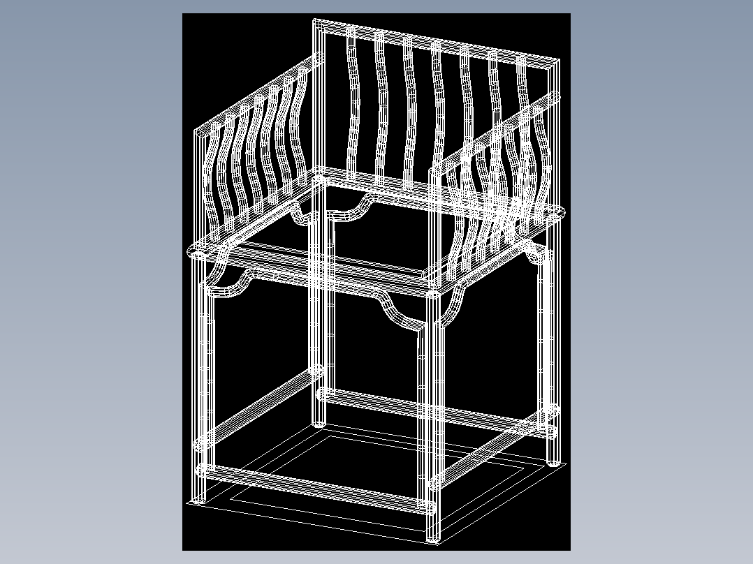 室内家具和灯具等的模型十四-K-C12