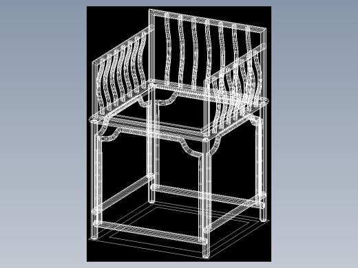 室内家具和灯具等的模型十四-K-C12缩略图