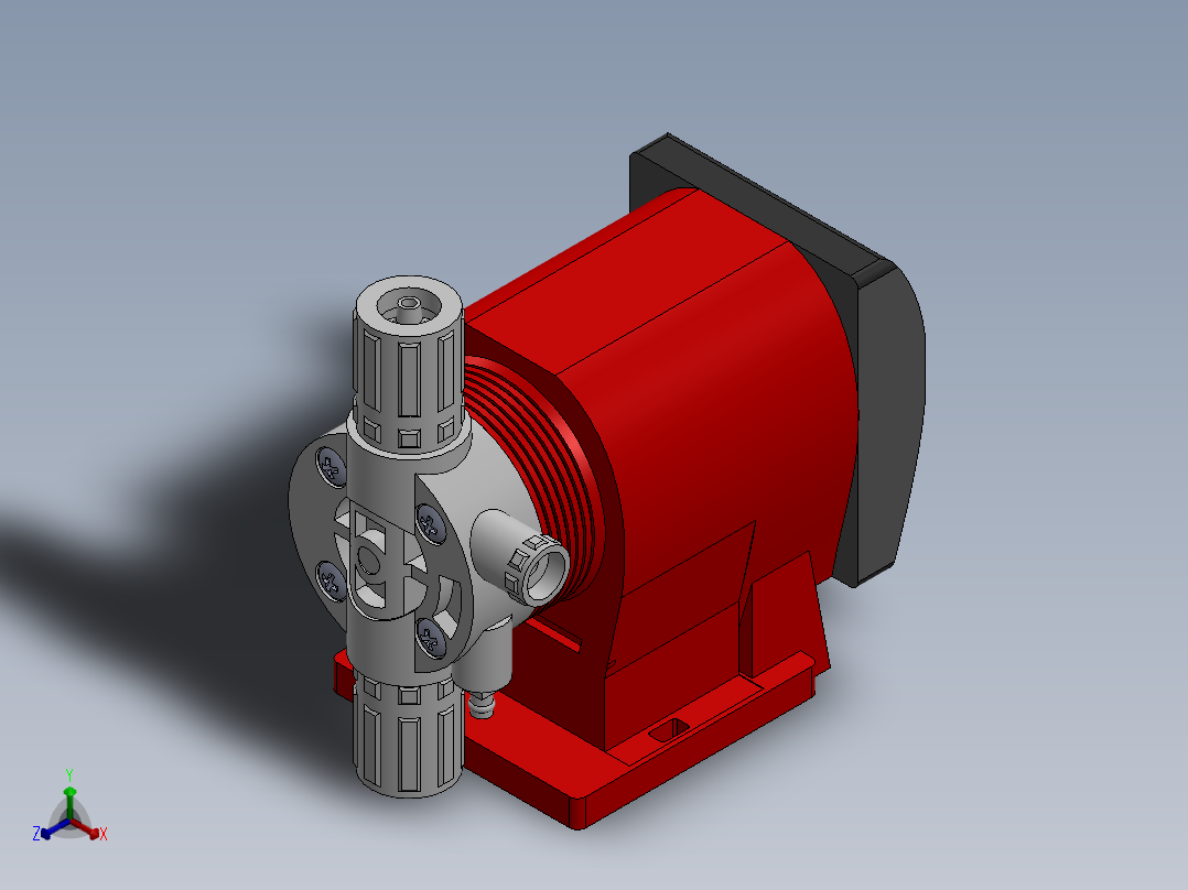solidworks 计量泵