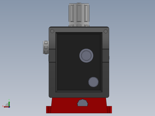 solidworks 计量泵后视缩略图