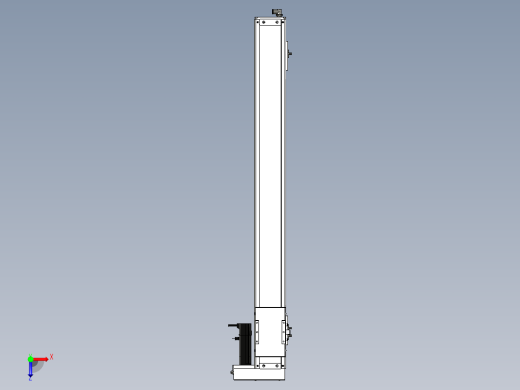Toyo东佑达直线模组-ECH10-950-BR-100W+煞車俯视缩略图