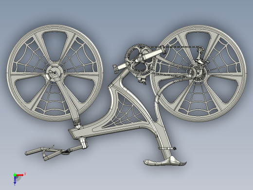 创新结构自行车设备俯视缩略图