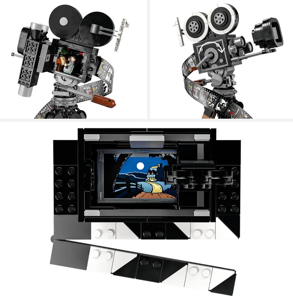 迪士尼摄影机拼装模型3D图纸 STP格式