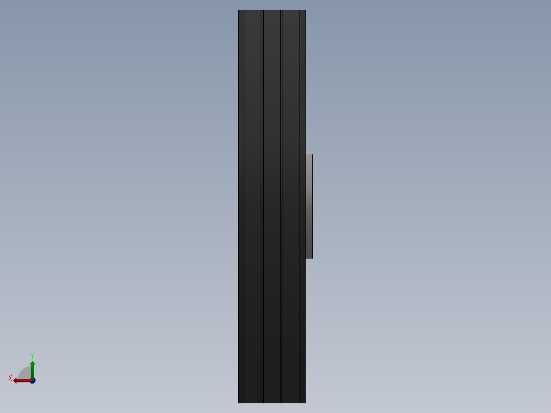 伍兹滑轮、衬套和皮带配置后视图