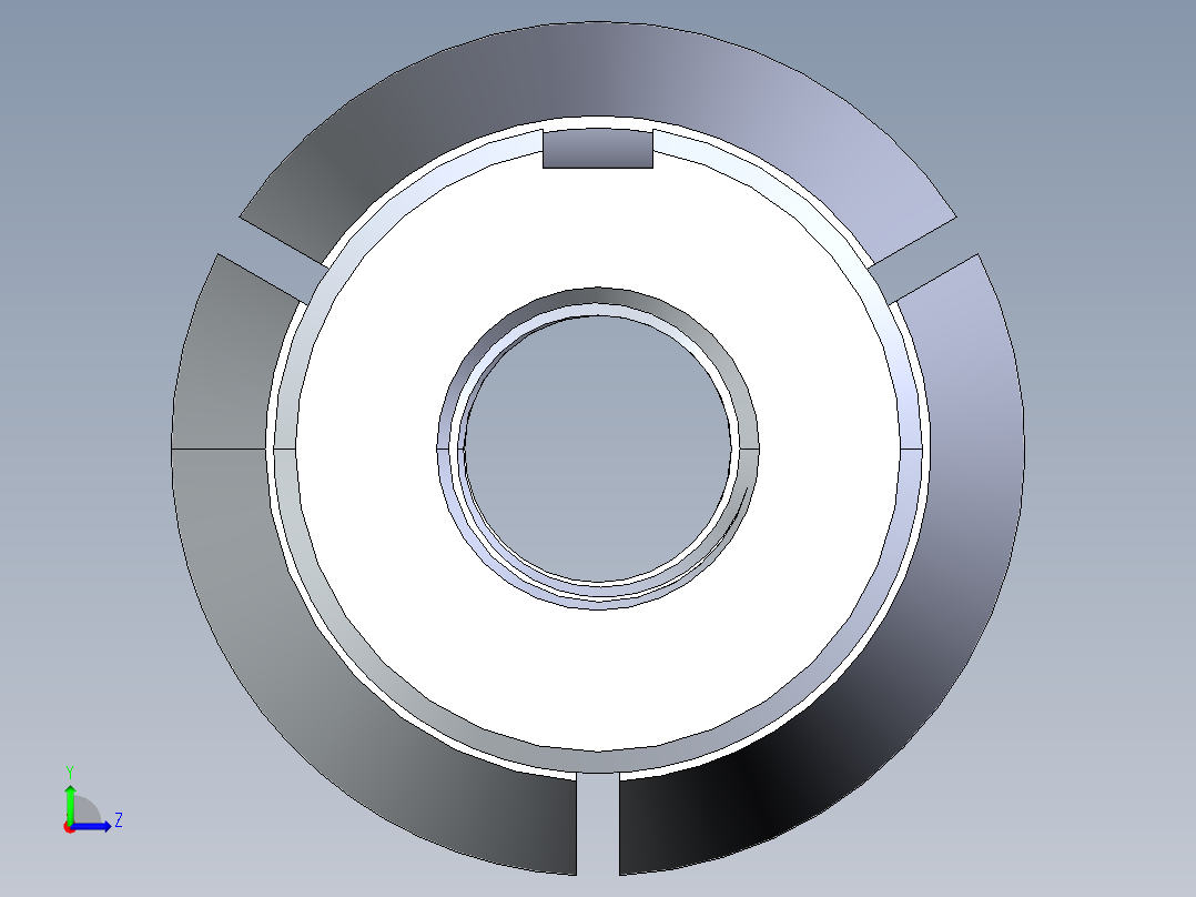 R8-夹头组-R8 COLLET 0.9375.STEP左视图