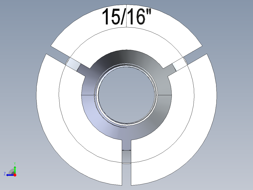 R8-夹头组-R8 COLLET 0.9375.STEP右视图