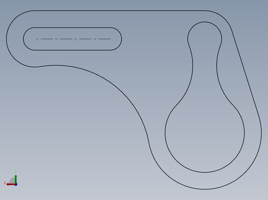 SW建模练习题-exercise 36后视图