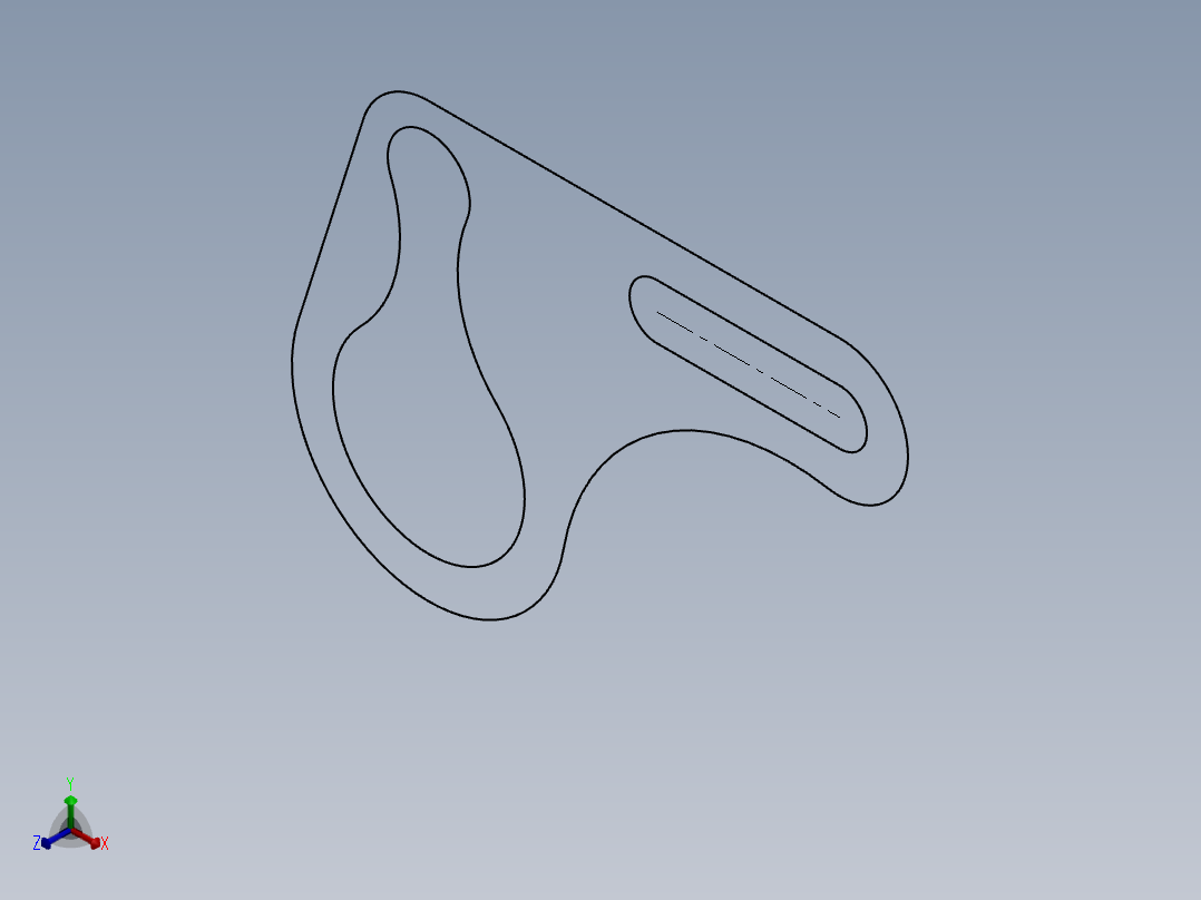 SW建模练习题-exercise 36正等轴测图