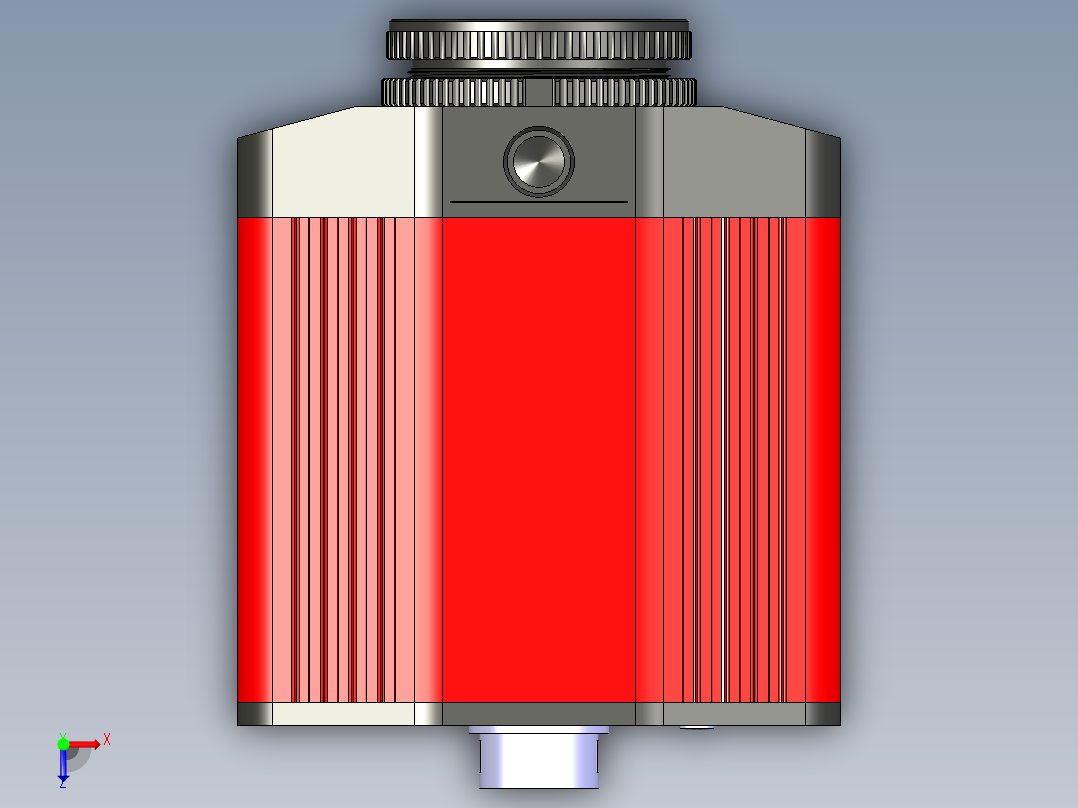 sCMOS相机（科研相机）俯视图