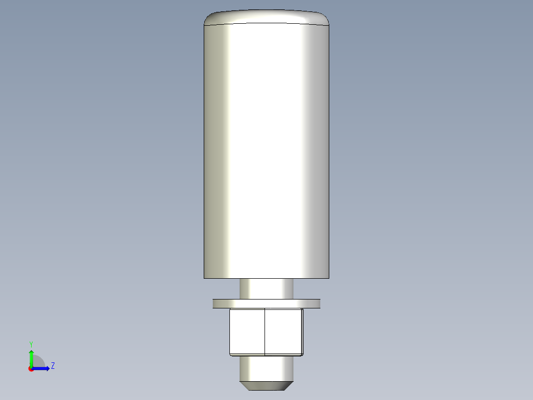 取手(鋁合金)MS-3D多系列多零件图纸模型左视图
