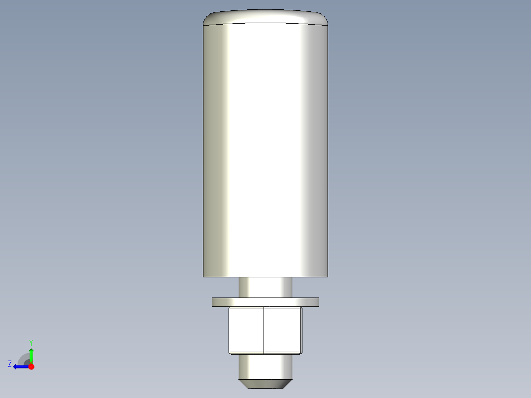 取手(鋁合金)MS-3D多系列多零件图纸模型右视图