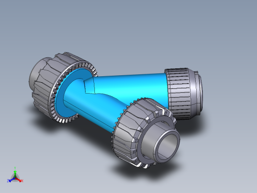 9RVUAT PVC-U透明。随着溶剂焊接女工会端滤沙，系列标准正等轴测缩略图