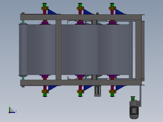 锡箔送料机左视缩略图