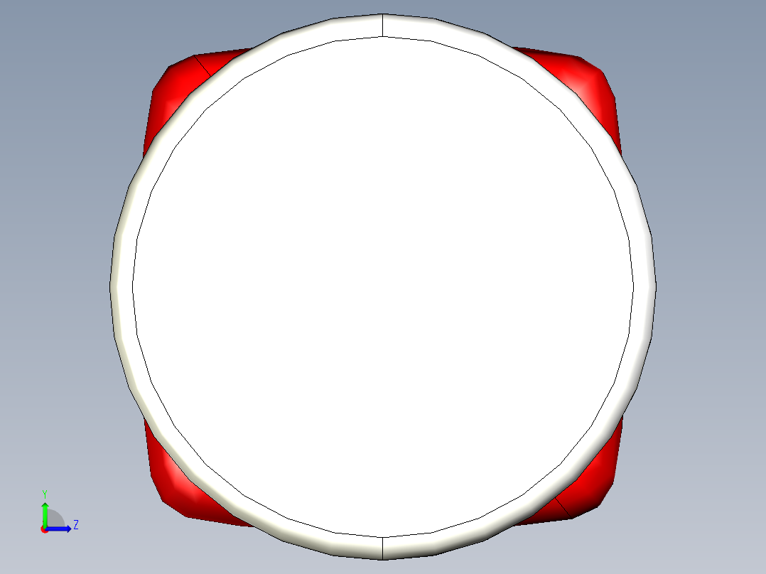 用于二极管或齐纳二极管的MiroMELF SMD外壳，2-1.2-1.2毫米左视图