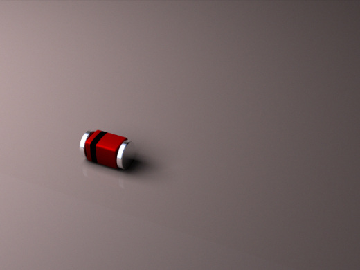 用于二极管或齐纳二极管的MiroMELF SMD外壳，2-1.2-1.2毫米缩略图