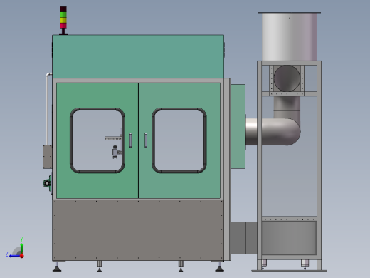 同步带滑台右视缩略图