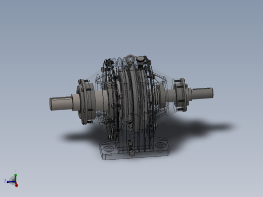 NGW型行星齿轮减速器设计（含三维SW建模及运动仿真）