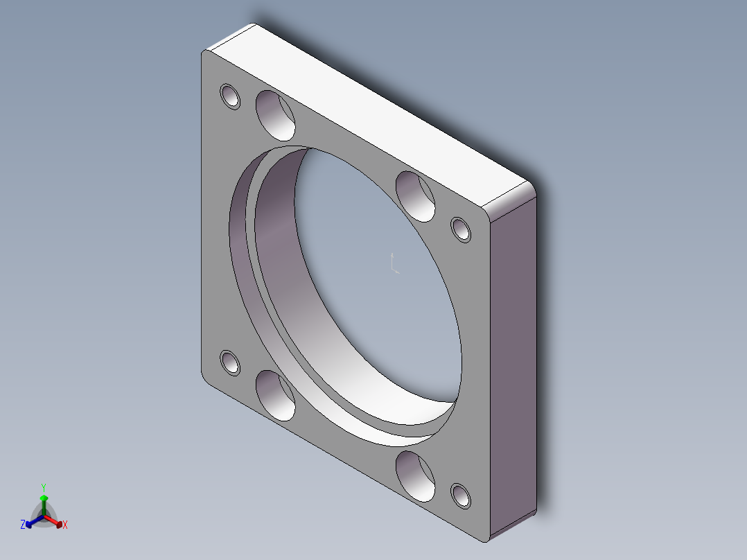 模组KK-86-F1 松下400W电机板.SLDPRT正等轴测图