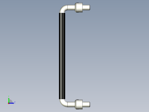 取手(鋼材)MK,EK-3D多系列多零件图纸模型左视缩略图