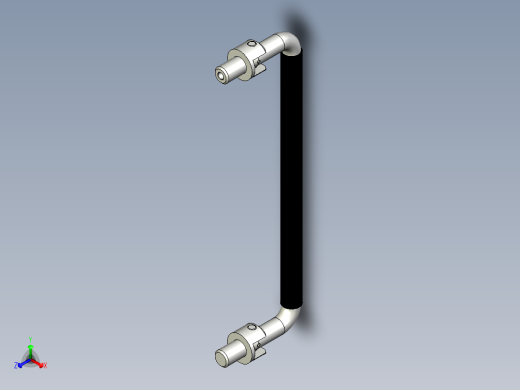 取手(鋼材)MK,EK-3D多系列多零件图纸模型正等轴测缩略图