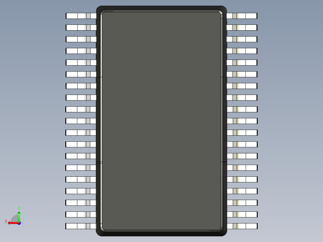 TVSOP集成电路后视图