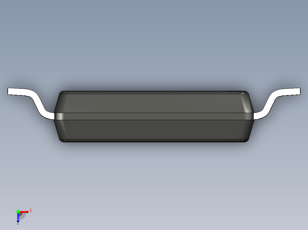 TVSOP集成电路俯视图