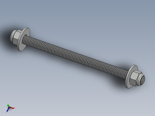 紧固件-0.3750 All-Thread