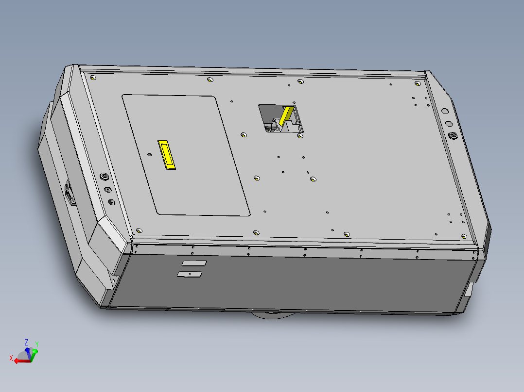 AGV视觉导航机器人底盘设计