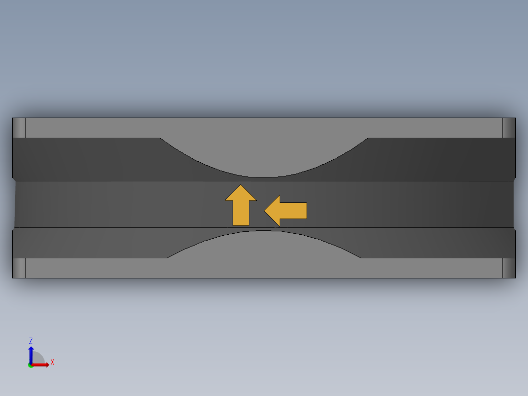 扇热风扇120mm俯视图