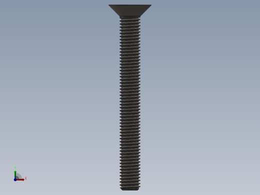 Screw_ISO_10642_M10x90_A2.SLDPRT前视缩略图